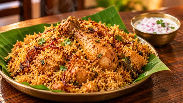 Seeraga Samba rice biryani in Coimbatore